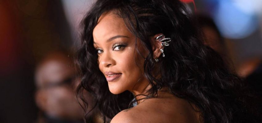 Rihanna na estreia de Pantera Negra -Wakanda para Sempre, em 2022 - Valeria Macon-AFP